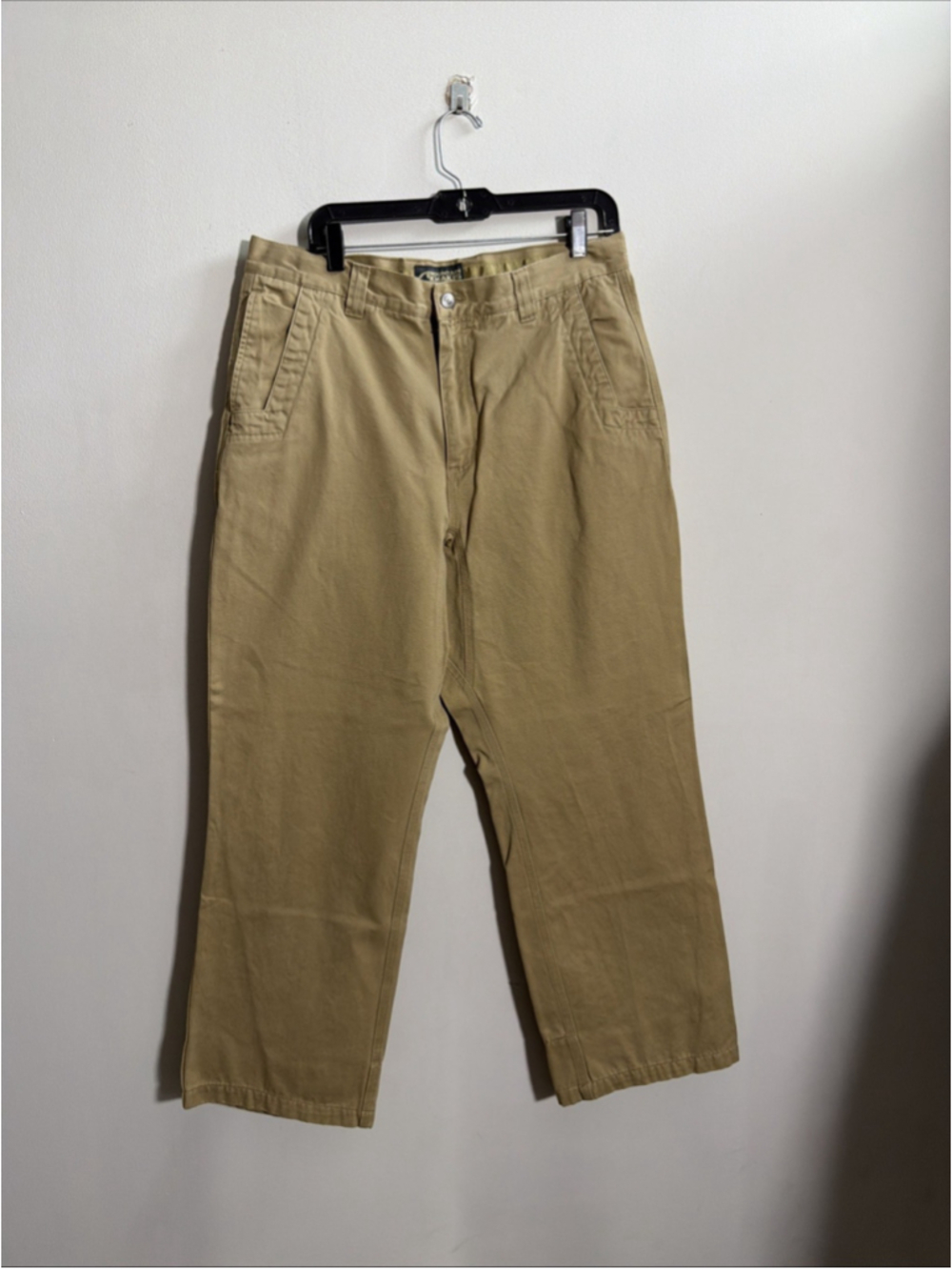 EUC MEN’S MOUNTAIN KHAKI TETON TWILL PANTS KHAKI SIZE 35 WAIST 35x30 BEIGE